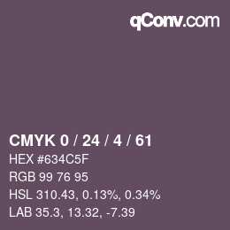 颜色代码: CMYK 0 / 24 / 4 / 61 | qconv.com