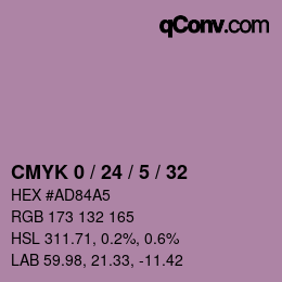 Color code: CMYK 0 / 24 / 5 / 32 | qconv.com