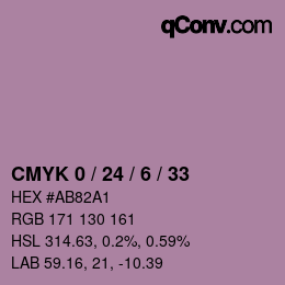 Color code: CMYK 0 / 24 / 6 / 33 | qconv.com