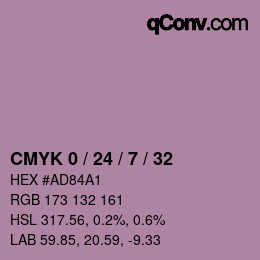 Color code: CMYK 0 / 24 / 7 / 32 | qconv.com