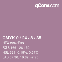 Color code: CMYK 0 / 24 / 8 / 35 | qconv.com