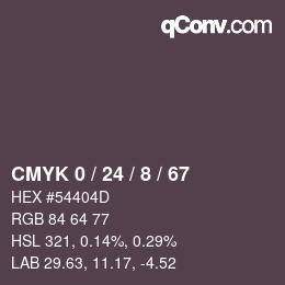 Color code: CMYK 0 / 24 / 8 / 67 | qconv.com