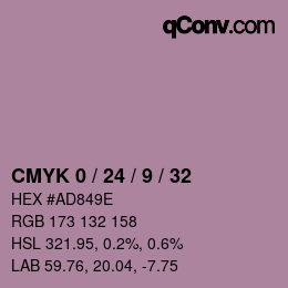 Color code: CMYK 0 / 24 / 9 / 32 | qconv.com