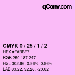 Color code: CMYK 0 / 25 / 1 / 2 | qconv.com