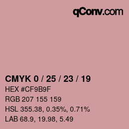 Color code: CMYK 0 / 25 / 23 / 19 | qconv.com