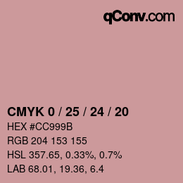 Color code: CMYK 0 / 25 / 24 / 20 | qconv.com