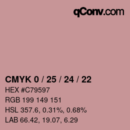 Color code: CMYK 0 / 25 / 24 / 22 | qconv.com