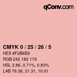 Color code: CMYK 0 / 25 / 26 / 5 | qconv.com