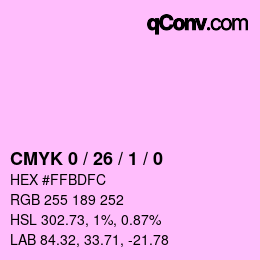 Color code: CMYK 0 / 26 / 1 / 0 | qconv.com