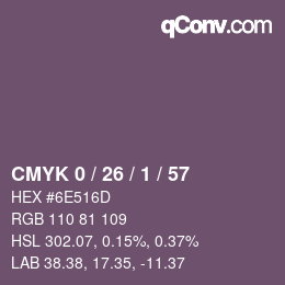 Color code: CMYK 0 / 26 / 1 / 57 | qconv.com