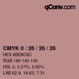 Color code: CMYK 0 / 26 / 26 / 26 | qconv.com