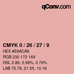 Color code: CMYK 0 / 26 / 27 / 9 | qconv.com
