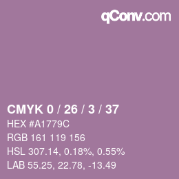 Color code: CMYK 0 / 26 / 3 / 37 | qconv.com