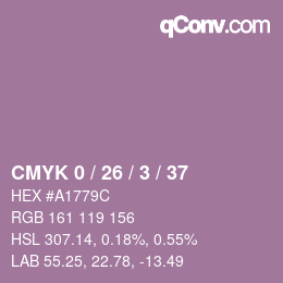 Color code: CMYK 0 / 26 / 3 / 37 | qconv.com