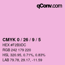 Color code: CMYK 0 / 26 / 9 / 5 | qconv.com