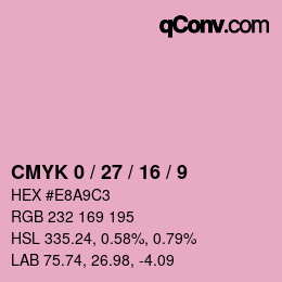 Color code: CMYK 0 / 27 / 16 / 9 | qconv.com