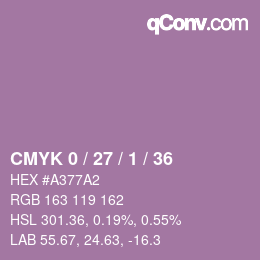 Color code: CMYK 0 / 27 / 1 / 36 | qconv.com