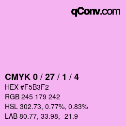 Código de color: CMYK 0 / 27 / 1 / 4 | qconv.com