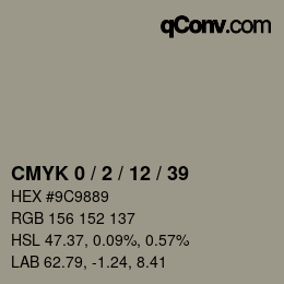 Color code: CMYK 0 / 2 / 12 / 39 | qconv.com