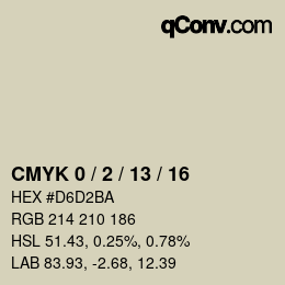 Color code: CMYK 0 / 2 / 13 / 16 | qconv.com