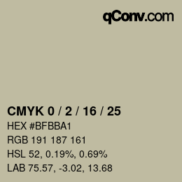 Color code: CMYK 0 / 2 / 16 / 25 | qconv.com