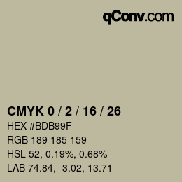 Color code: CMYK 0 / 2 / 16 / 26 | qconv.com