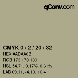 Color code: CMYK 0 / 2 / 20 / 32 | qconv.com