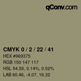 Color code: CMYK 0 / 2 / 22 / 41 | qconv.com