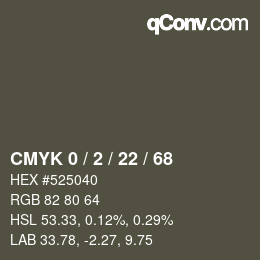 Color code: CMYK 0 / 2 / 22 / 68 | qconv.com