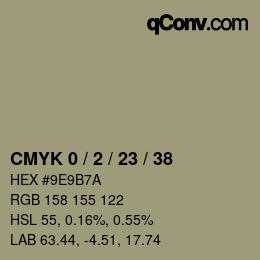 Color code: CMYK 0 / 2 / 23 / 38 | qconv.com