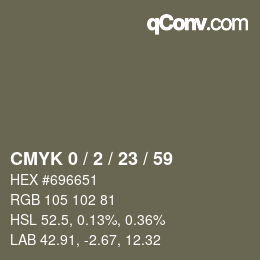 Color code: CMYK 0 / 2 / 23 / 59 | qconv.com