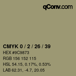 Color code: CMYK 0 / 2 / 26 / 39 | qconv.com