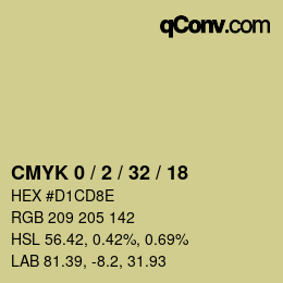 Color code: CMYK 0 / 2 / 32 / 18 | qconv.com