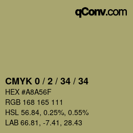 カラーコード: CMYK 0 / 2 / 34 / 34 | qconv.com
