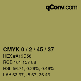 Color code: CMYK 0 / 2 / 45 / 37 | qconv.com