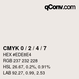 Color code: CMYK 0 / 2 / 4 / 7 | qconv.com