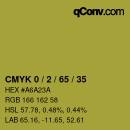 Color code: CMYK 0 / 2 / 65 / 35 | qconv.com