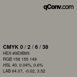 Color code: CMYK 0 / 2 / 6 / 38 | qconv.com