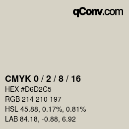 Color code: CMYK 0 / 2 / 8 / 16 | qconv.com