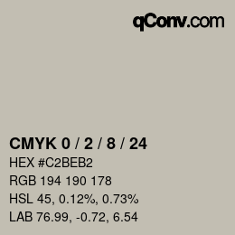 Color code: CMYK 0 / 2 / 8 / 24 | qconv.com