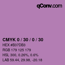 Color code: CMYK 0 / 30 / 0 / 30 | qconv.com