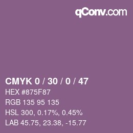 Código de color: CMYK 0 / 30 / 0 / 47 | qconv.com