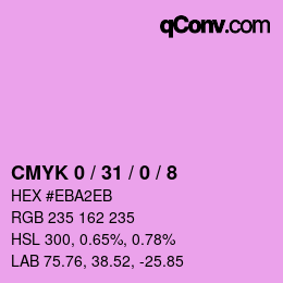 Color code: CMYK 0 / 31 / 0 / 8 | qconv.com