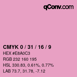 Color code: CMYK 0 / 31 / 16 / 9 | qconv.com