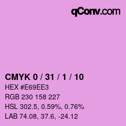 Color code: CMYK 0 / 31 / 1 / 10 | qconv.com