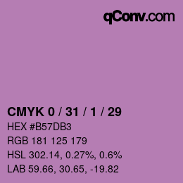 Color code: CMYK 0 / 31 / 1 / 29 | qconv.com