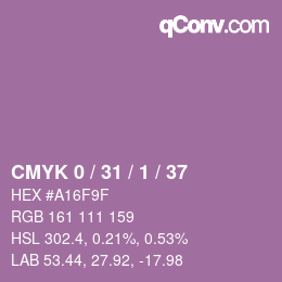 Farbcode: CMYK 0 / 31 / 1 / 37 | qconv.com