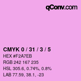 Color code: CMYK 0 / 31 / 3 / 5 | qconv.com