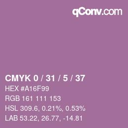 Color code: CMYK 0 / 31 / 5 / 37 | qconv.com