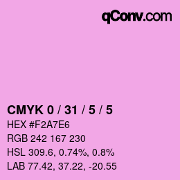 Color code: CMYK 0 / 31 / 5 / 5 | qconv.com